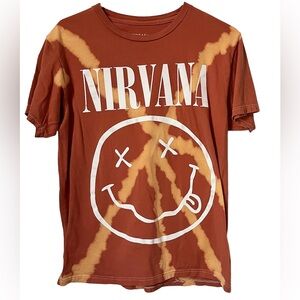 Women’s Burnt Orange NIRVANA Tee